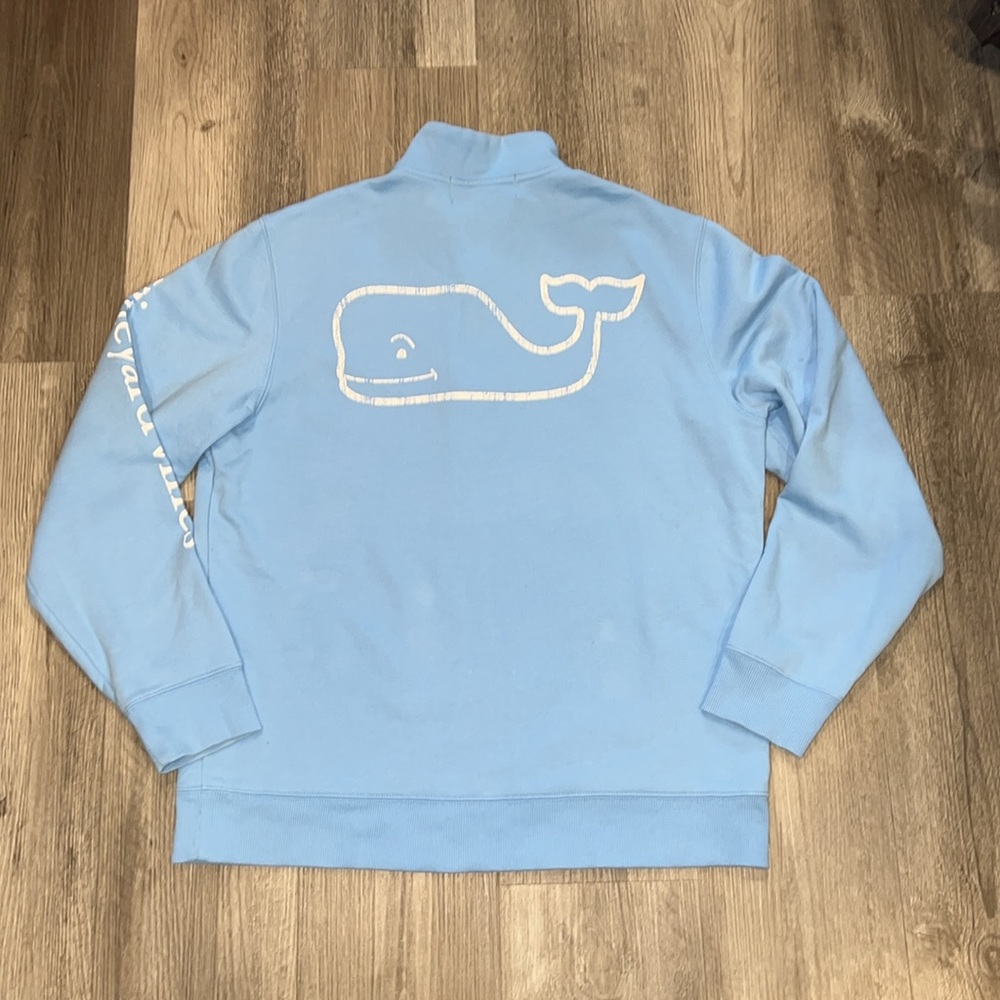 Vineyard Vines 1/4 zip sweatshirt, size M - Picture 5 of 5